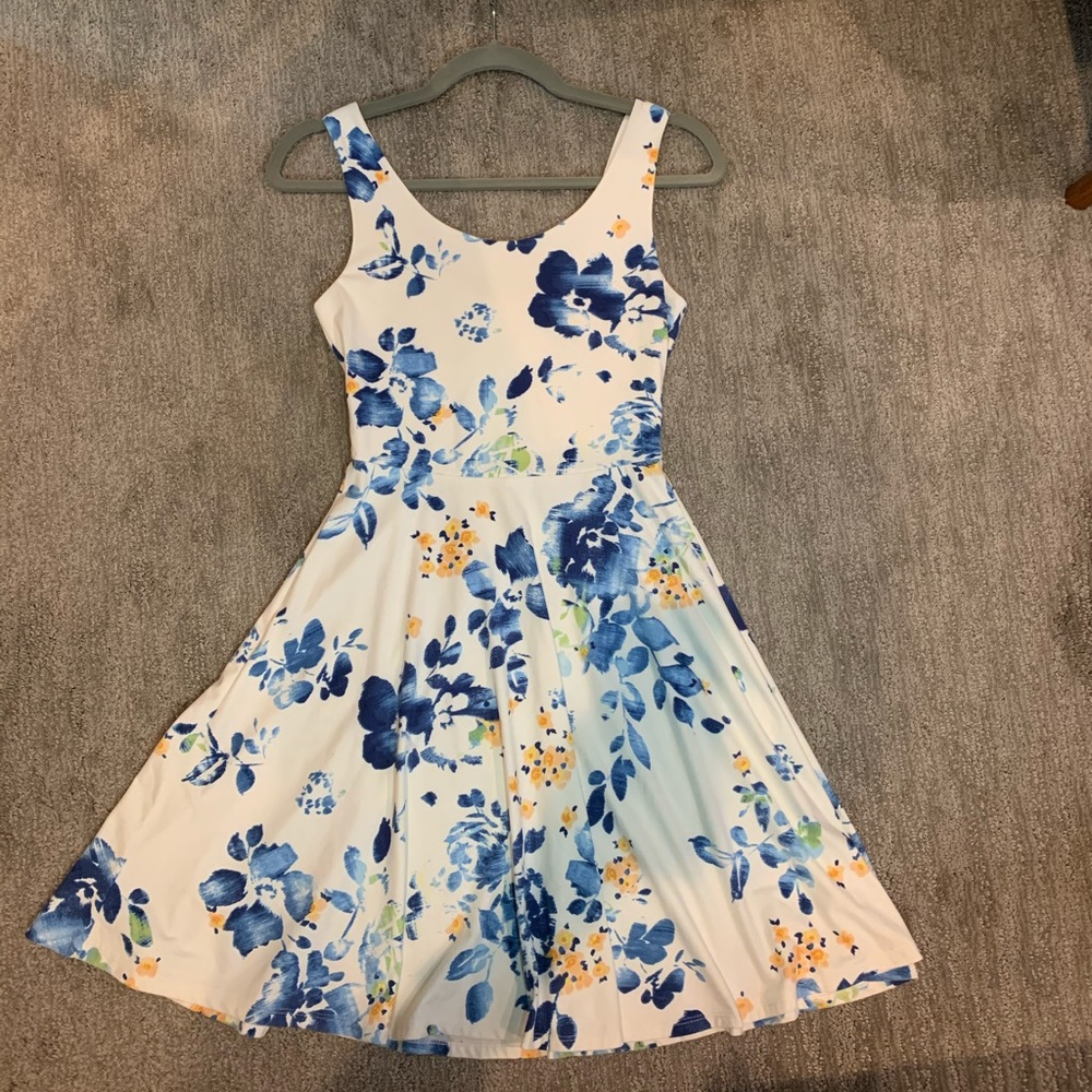Floral Skater Dress